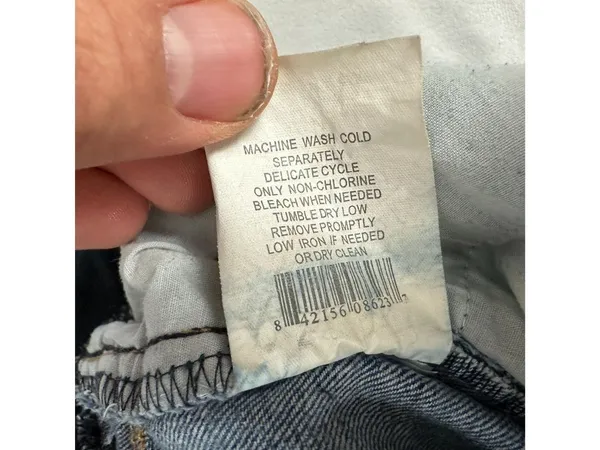 Oh Baby By Motherhood Maternity Bootcut Jeans Size Large Blue Stretch Denim - Image 6