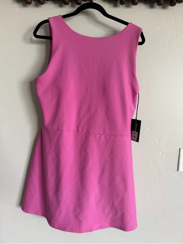 Abercrombie & Fitch YPB sculptLUX athletic mini dress pink XL NWT - Image 5