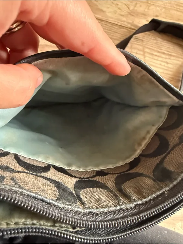 Coach Signature Crossbody Bag - fair condition - Image 7