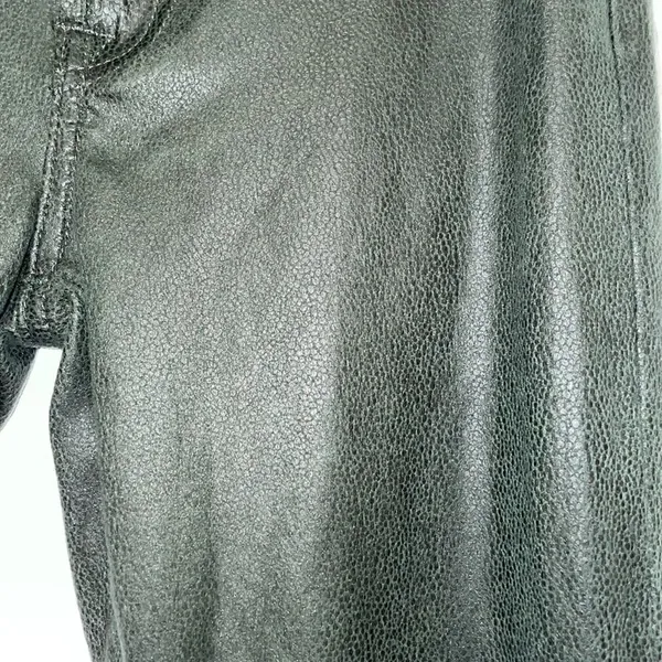 7 for all Mankind Green Stretchy Skinny Ankle 5 pocket Jeans - Image 2