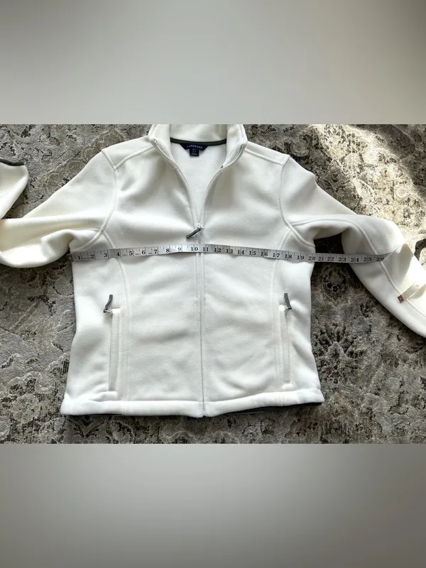 Nice LANDS END fleece jacket 🌷 - Image 6