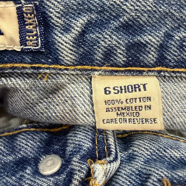 Vintage 90s High Sierra Mom Jeans Sz 6 Short High Rise Relaxed Fit Straight Leg - Image 11