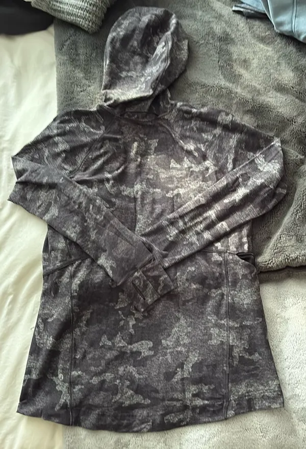 EUC Lululemon Warm Stabilizer 1/2 Zip Running Jacket Size 8 - Image 4