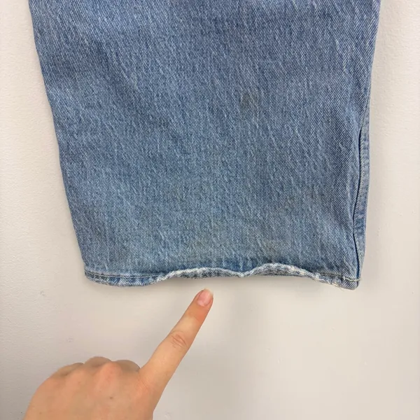 Abercrombie & Fitch The '90s Relaxed Jean High Rise Cargo Curve Love 27/4 Long - Image 13