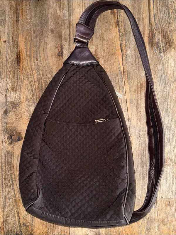 Classiques Entier Brown Crossbody Purse Bag Medium Size Women’s Backpack - Image 2