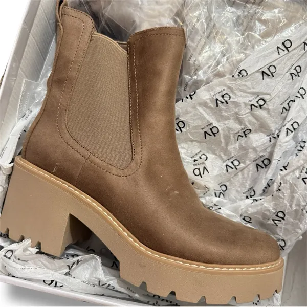 DV by Dolce Vita NWT - Tobias Taupe Chelsea Boots – Size 9.5 – New In Box - Image 9