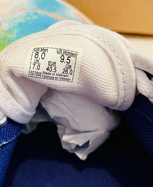 Vans Retro Mart Lace Up Skate Shoes - Image 7