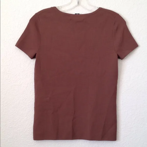 FINAL MARKDOWN Ladies' cable & gauge Brown Top (S) - Image 7