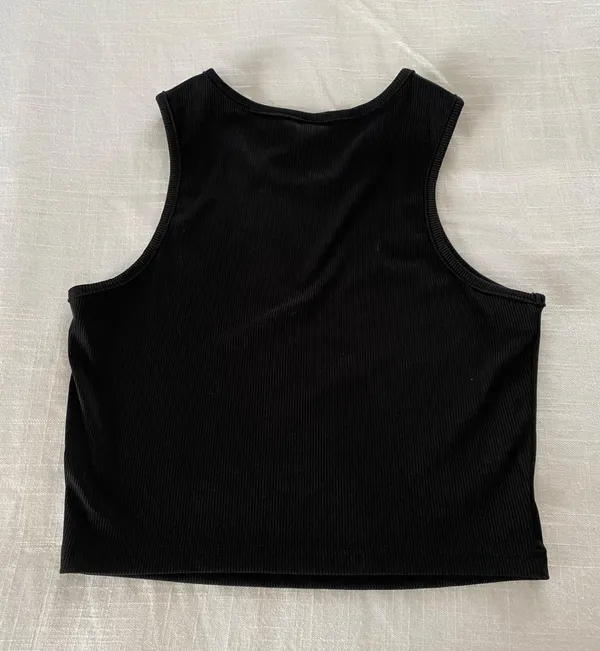 Black Tank Top Size M - Image 2