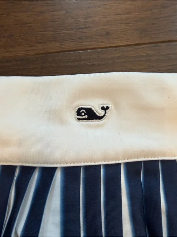 VINEYARD VINES Performance Accordian Pleat Tennis Skirt Size Medium - C52-001 - Image 6