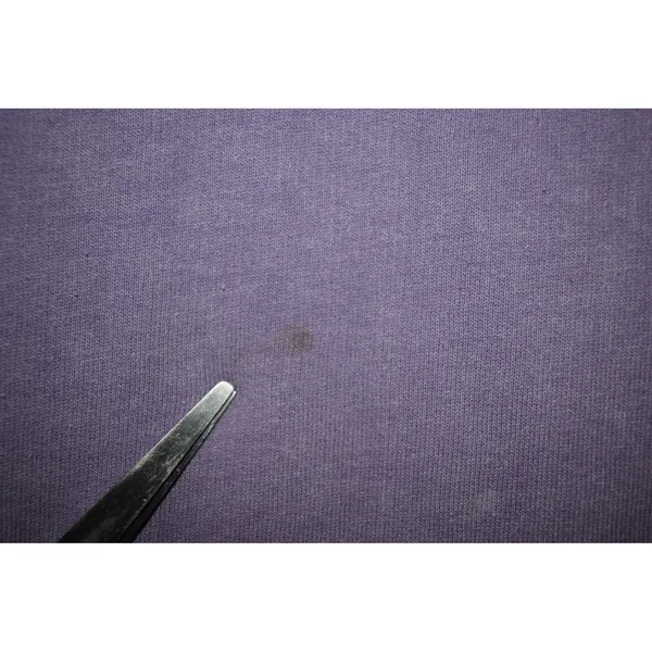 Hollister Short Sleeve Hoodie Womens XL Purple Good Distressed Raw Hem Y2K - Image 9