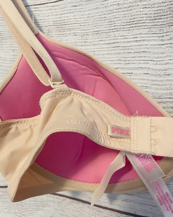 VS PINK Nude Bra Size 34C - Image 3