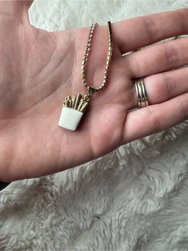 Kate Spade X Target French Fry Charm Tennis Necklace - Image 11