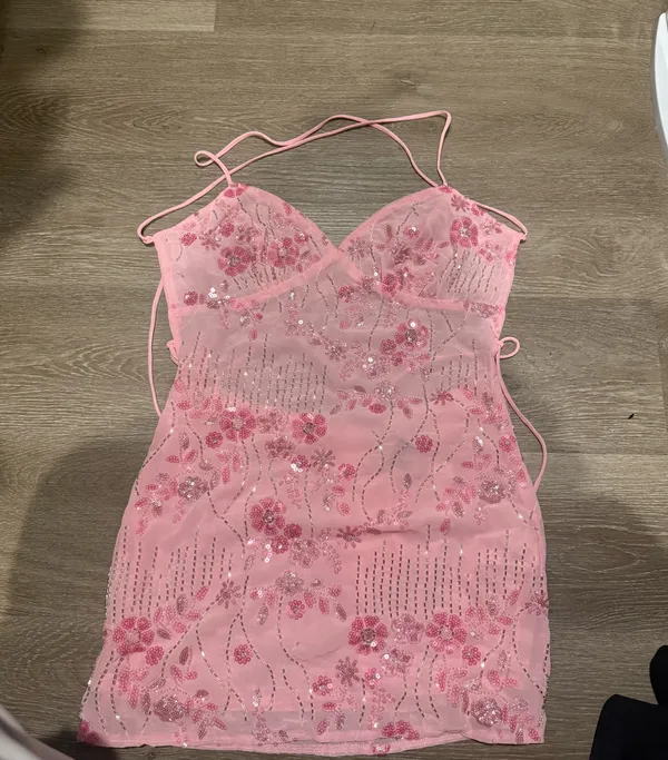Peppermayo Mini Dress Pink - Image 3