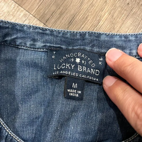 Lucky Brand medium‎ denim dress - Image 2