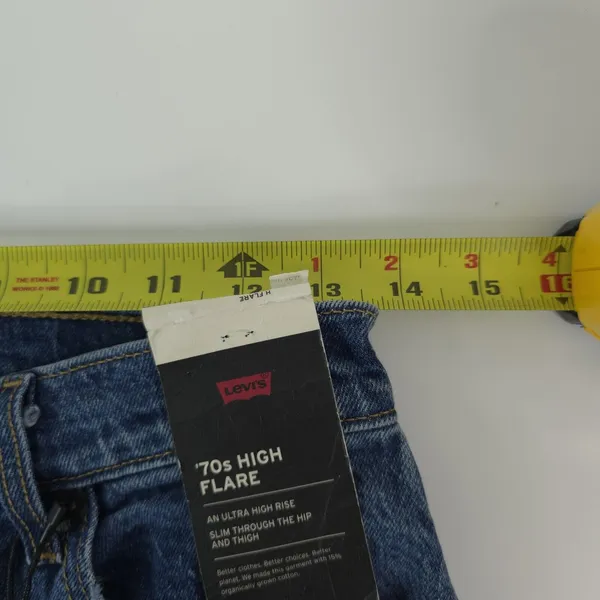 Levis Jeans‎ 28x32 Flare Sonoma Step 70's Ultra High Rise Waist Kendrick Lamar - Image 10