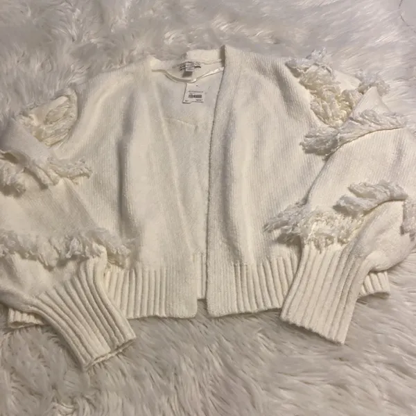 CATO Sweater size XL so beautiful and unique brand new color white/off - Image 10