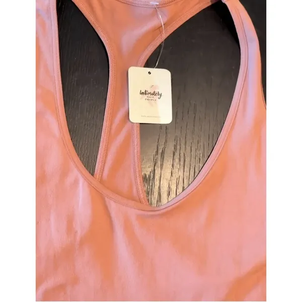 Free People Intimately NWT Cinnamon Bodycon Slip Dress Sleeveless Racerback M/L - Image 5