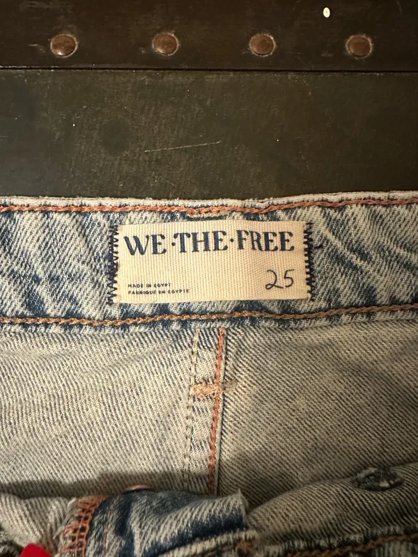 Free People We The Free Palmer Cuffed Jeans - Image 4