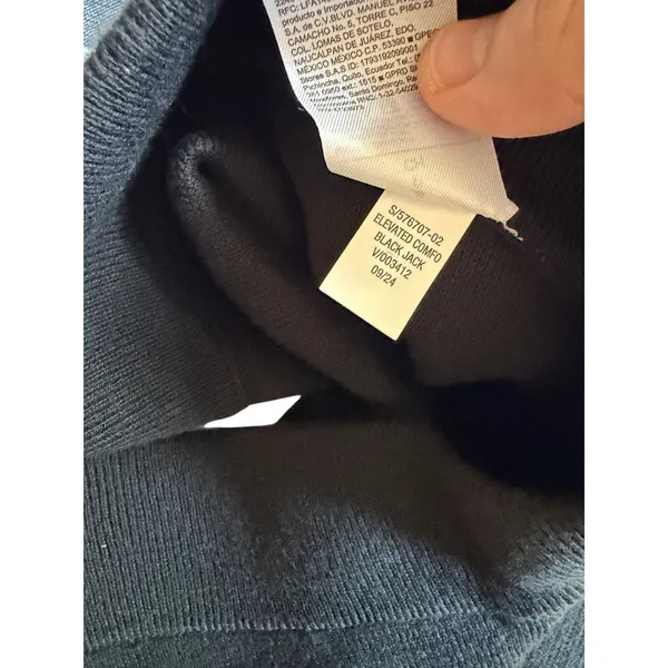 Old Navy NWT Elevated Comfo Wide Leg Sweater Pants Small Black Knit Lounge - Image 8