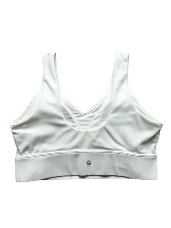 🆕Glowmode FeatherFit White Sports Bra - Image 4