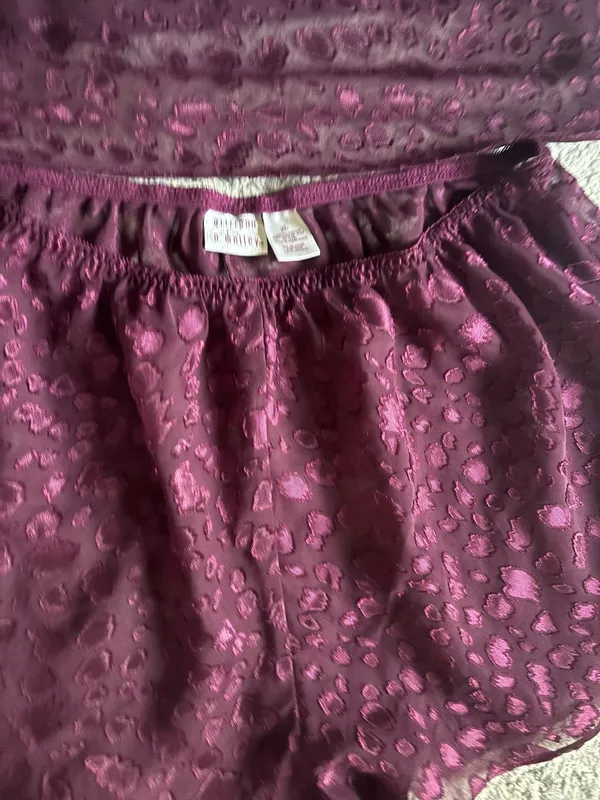 Gilligan & O'Malley lacy sleep set woman’s size XL - Image 2