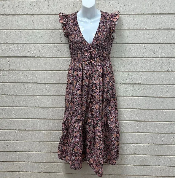 Anthropologie The Peregrine Midi Dress Size XS - Image 12