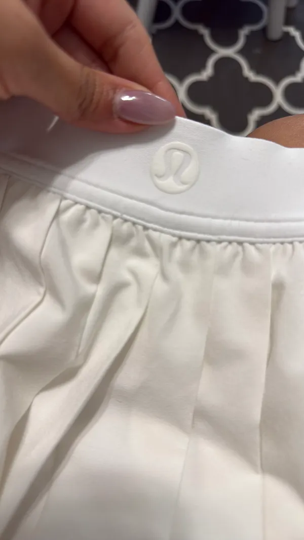 Lululemon Skirt Tennis White - Image 4