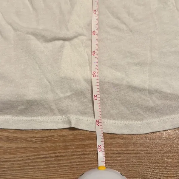 Juicy couture white ruffle top size medium Vintage! Has small pin hole‎ in the - Image 8