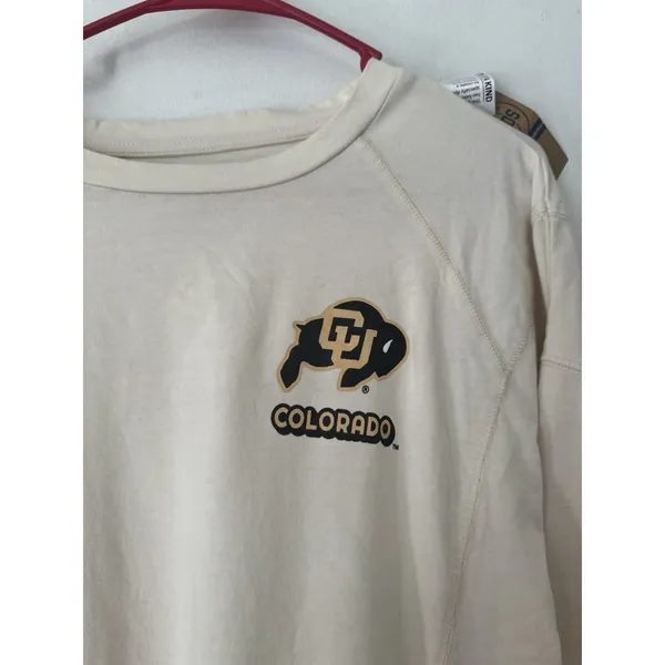 NWT Rivalry Threads NCAA Colorado Buffalos Womens Long Sleeve T-shirt Size Small - Image 3