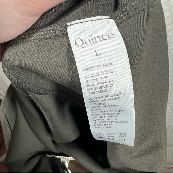 Quince Dark‎ Grey Ultra Soft High Rise Leggings - Image 5