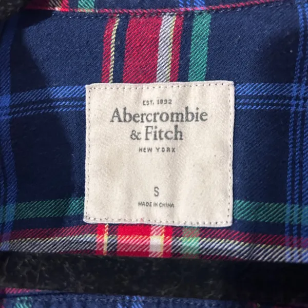 Abercrombie & Fitch Plaid flannel button down - Image 3