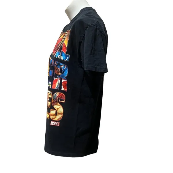 Marvel Super Heroes Unisex Graphic T-Shirt Multicolor Size M - Image 4