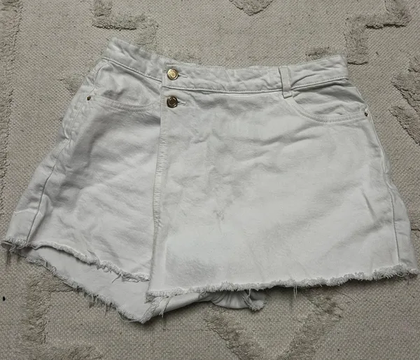 ZARA White  Skort - Image 2
