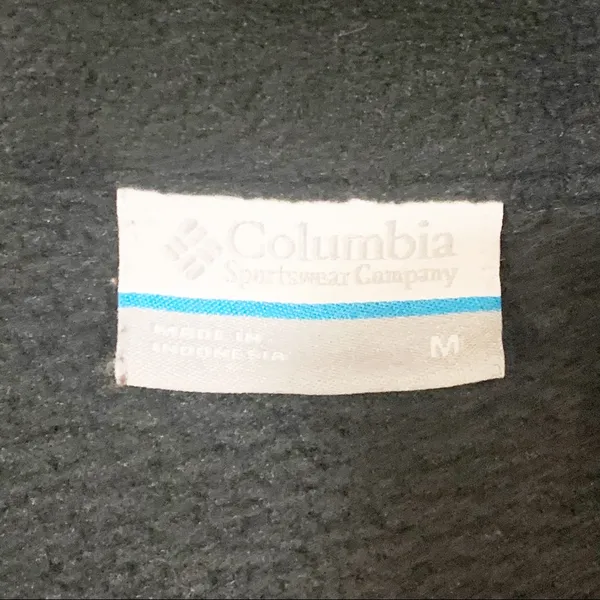 Columbia Womens Medium‎ Black Full Zip Up Fleece Jacket - Image 3