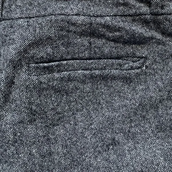 Loft Women's Gray‎ Wool Lined Flat Front Wide Leg Boot Cut Leg Pants Size 4 - Image 5