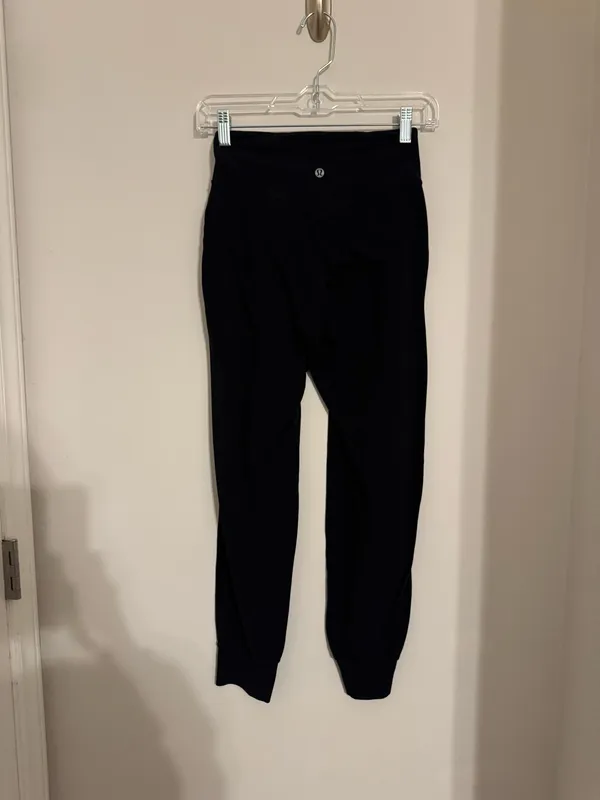 lululemon Align Women’s Black High-Rise Pull On Tapered Jogger Pants Size 2 - Image 6