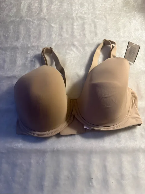 Joyspun Women's Maternity Nursing T-Shirt Bra with Flex Cup 36DD NWT Beige - Image 5