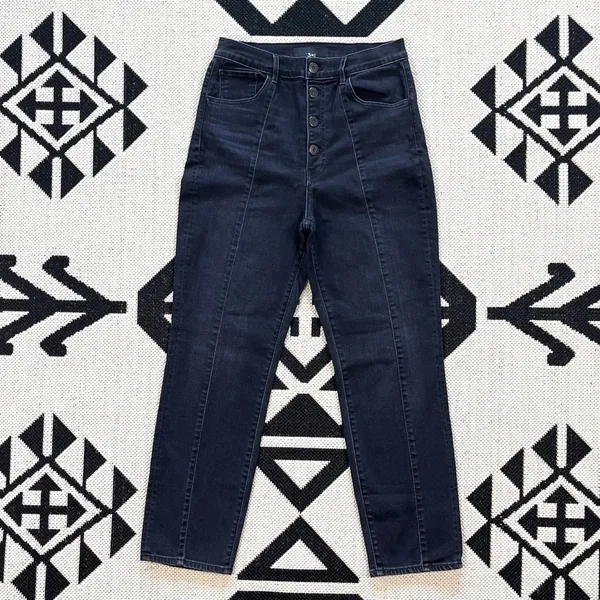 3X1 Jackie Slim Leg High Rise Jeans in Grayson Size 29 - Image 7