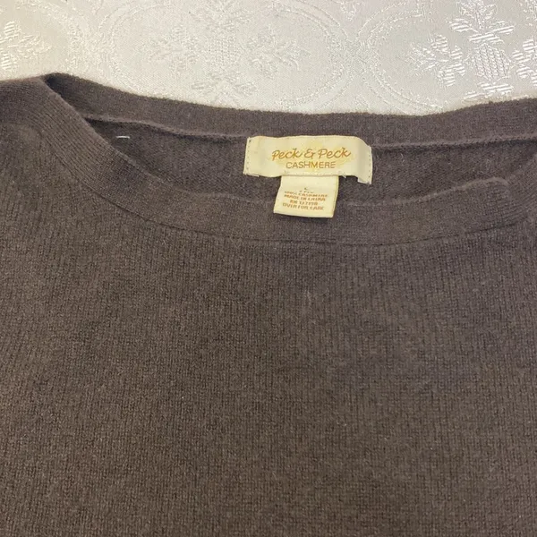 Peck & Peck cashmere blouse L - Image 10