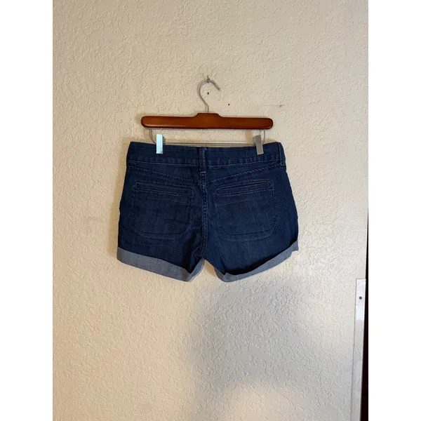 Old Navy Denim Shorts Womens 8 Blue Cuffed Casual Summer Jean‎ Shorts - Image 4
