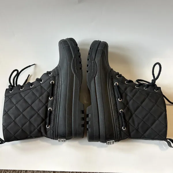 Sperry Top-Sider Womens 8 Gosling Waterproof Duck Boots Black Quilted STS83693 - Image 3