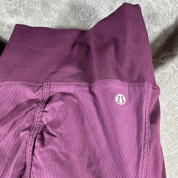 Lululemon In Flux Womens 10 Jacket Regal Plum Purple Reversible Full Zip Hoodie - Image 7