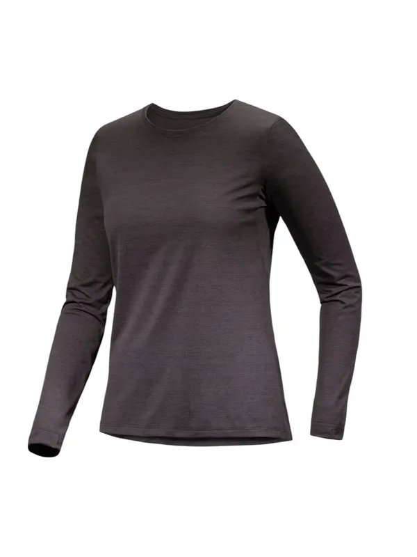 Arc'teryx Women's Taema Crew Neck Shirt UPF 50+ Gray Size M - Image 4