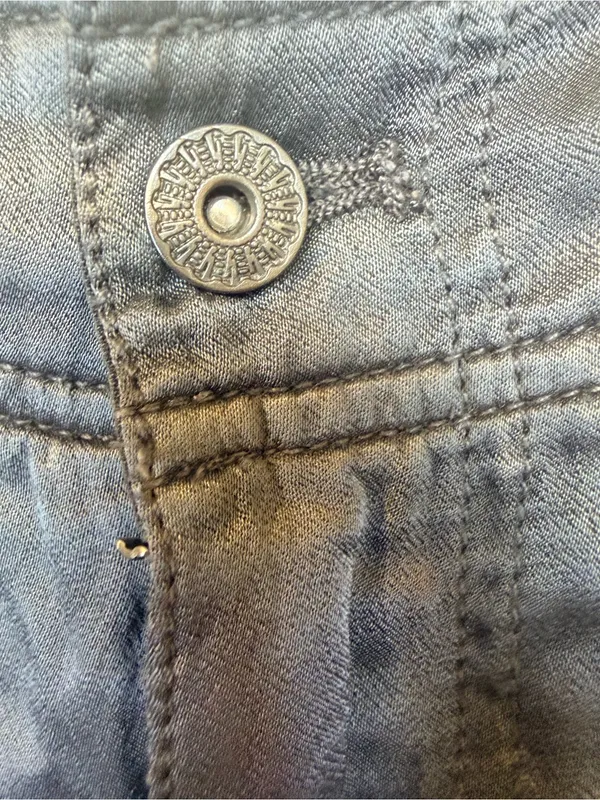 Marrakech Gray Cargo Pants Size 27 Viscose Utility Joggers - Image 5