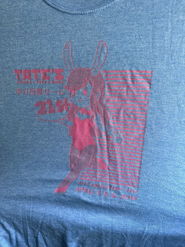 Gildan Tate’s Comics 21st Anniversary Sale T Shirt - Image 2