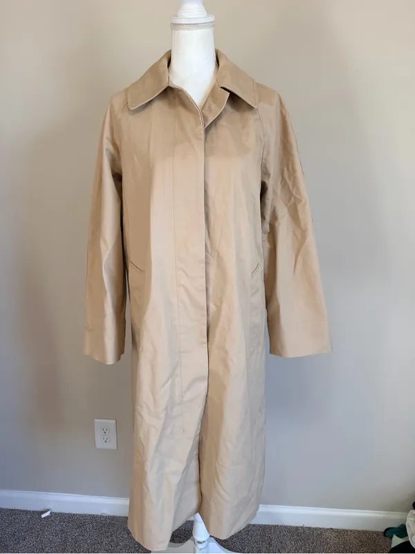 NWT Varley Robyn Oversized Car cotton twill Coat A line shape size xxs - Image 11