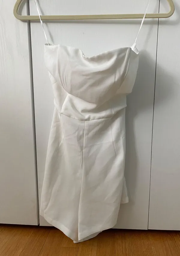 White strapless romper Size 4 - Image 3