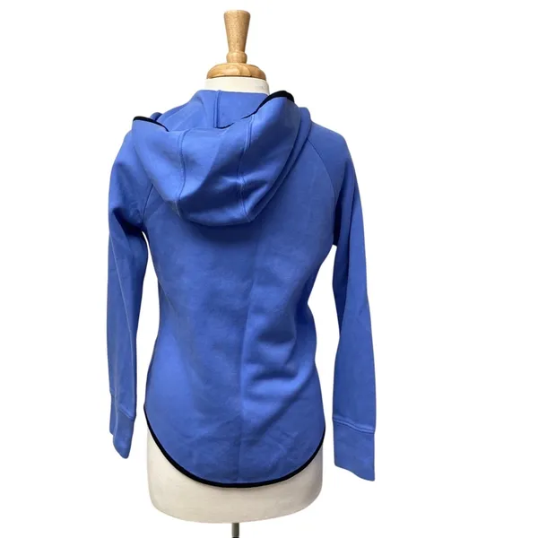 Puma Periwinkle Blue Hooded Full Zip Track Jacket Women’s Small - Image 2