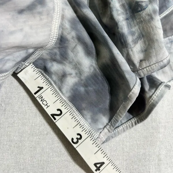Lululemon Hotty Hot Short II * Long 4" Gray Diamond Dye Pitch Grey Size 4 - Image 8